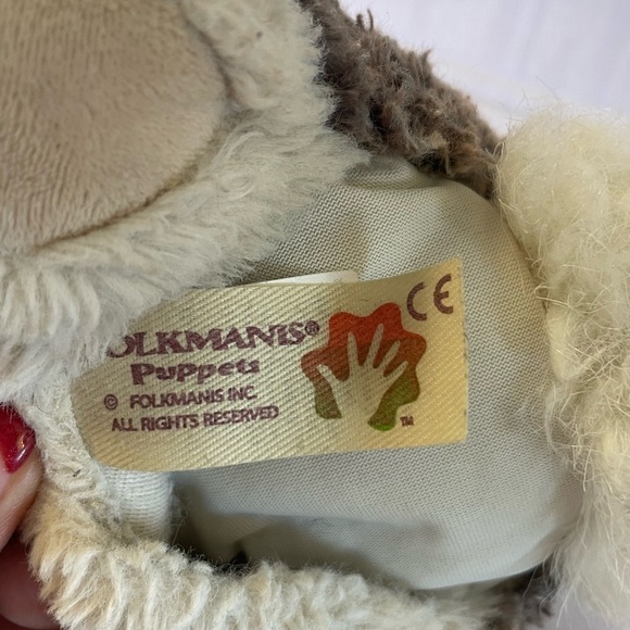 FOLKMANIS - Baby Lop Rabbit Puppet - Preowned - Picture 2 of 10